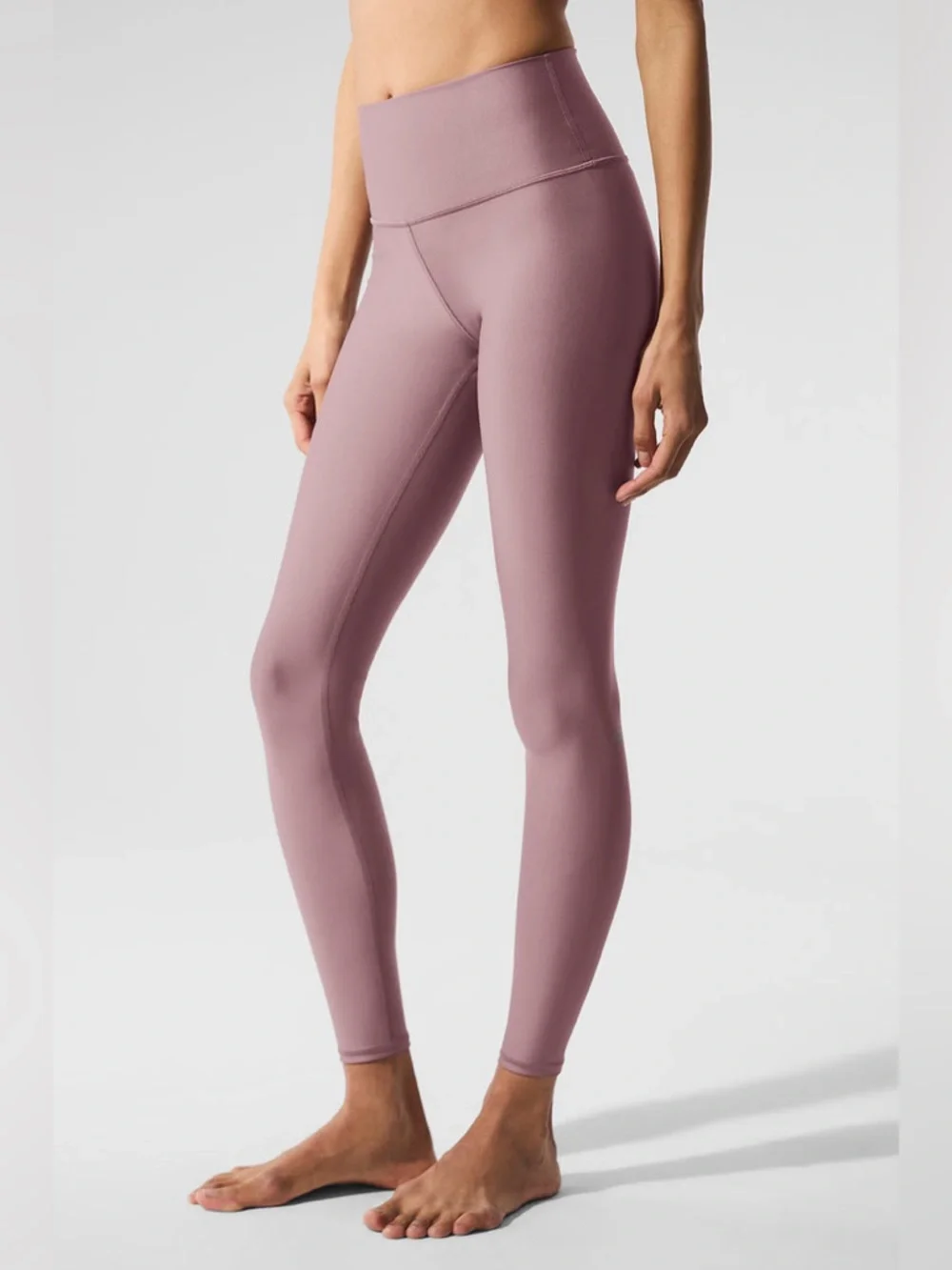 Alo 7/8 High-Waist Airlift Legging In Smoky Quartz Size Small